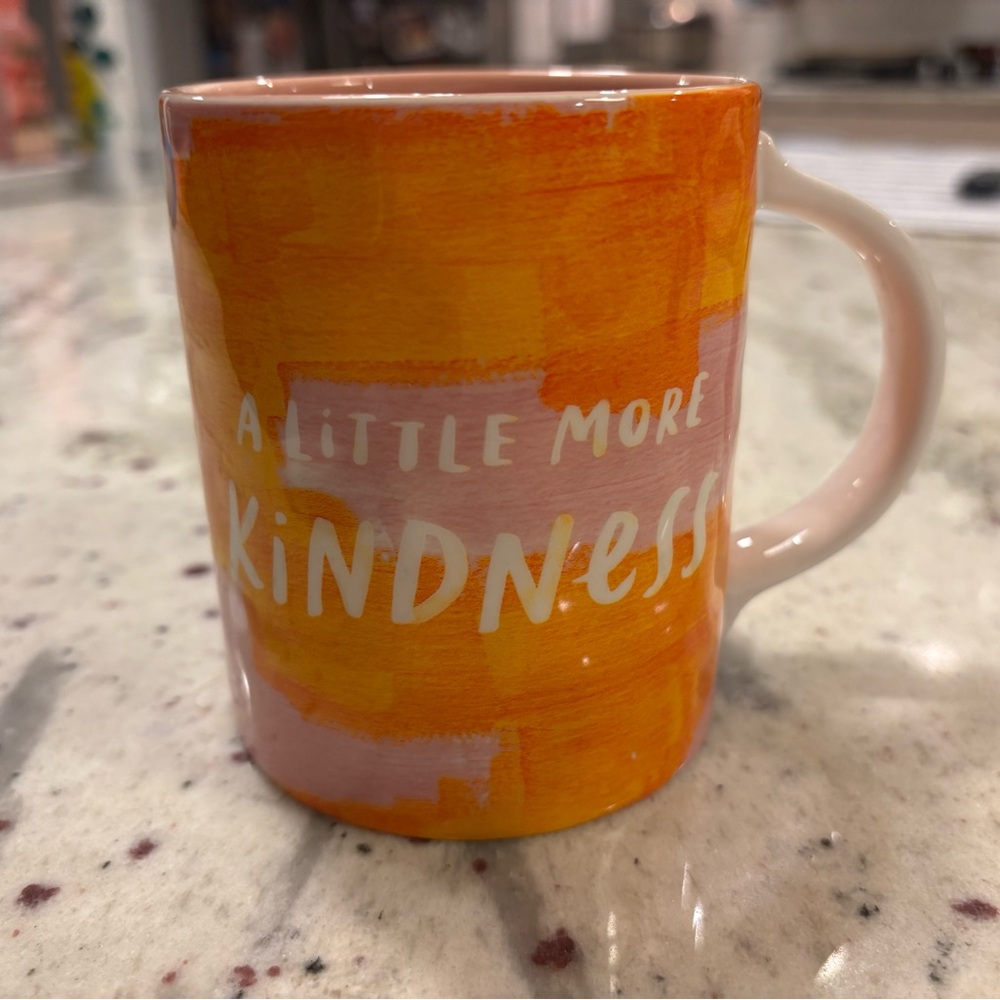 Anthropologie “A Little More Kindness” Coffee Mug